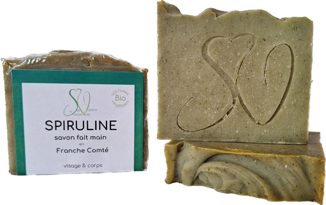 savon spiruline savon-spiruline-à-froid-bio-artisanal